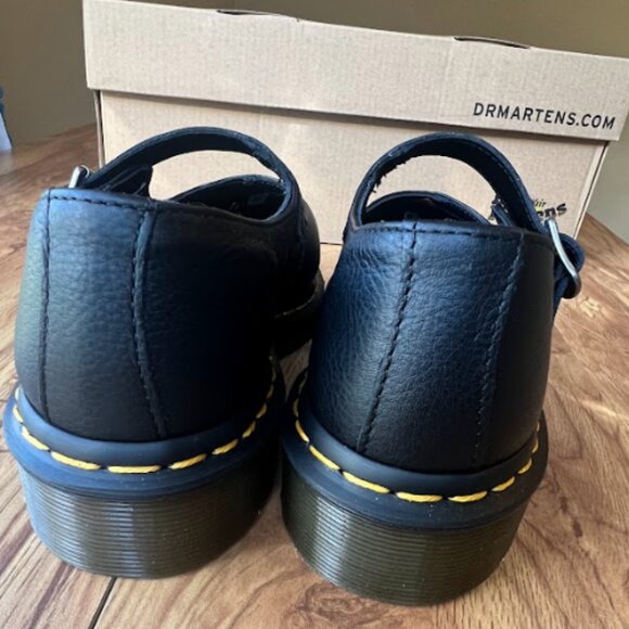 Dr Martens BRAND-NEW Elphie Virginia Leather Mary Jane Shoes Women's Sz 7 - Picture 6 of 13